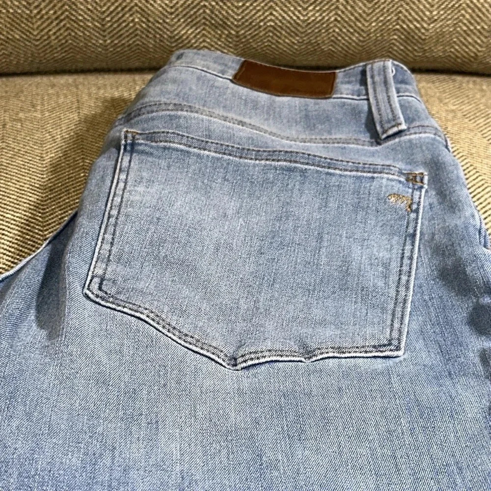 MADEWELL CURVY ROADTRIPPER JEGGINGS SIZE 27 LIGHT COLORED - Picture 4 of 11